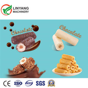 เครื่องผลิตขนมขบเคี้ยวแบบอัตโนมัติ เครื่องอัดรีดสำหรับผลิตขนมพัฟและแซนวิช สำหรับโรงงานผลิตขนมขบเคี้ยว - Product Image 6