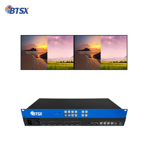 Bitvisus 4x3 4K60 HDMI hội nghị giám sát giải pháp 4 trong 3 ra màu đen đa người xem màn hình chuyển đổi Adapter - Product Image 3