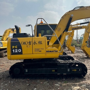 Excavadora de cadenas Komatsu PC120 de segunda mano a bajo precio, modelo 2021, origen Japón, equipo de construcción - Product Image 6