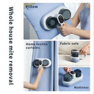 Aspirateur anti-acariens 400W à deux tasses, dédié à la chambre, portable, avec fonction UV pour l'élimination des acariens - Product Image 4