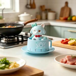 Timer a Forma di Animale Cartoon per Casa e Cucina, Prodotti di Uso Quotidiano, Timer da Cucina - Product Image 2