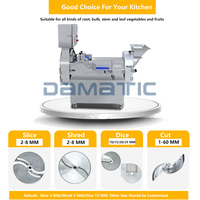 Machine de Découpe de Légumes Électrique Automatique SUS304 pour Chou, Carotte et Pomme de Terre, Hachoir et Coupe-Légumes Professionnel