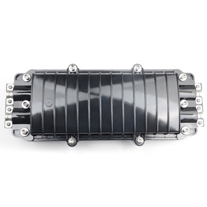 Sıcak Satış Yüksek Dayanımlı 96 48 Çekirdekli 2 Girişli 2 Çıkışlı Fiber Optik Ek Kapatıcısı Yatay Yarım Tip Muhafaza - Product Image 5