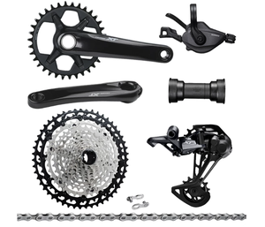 Groupe de transmission SHIMANO <span class=keywords><strong>XT</strong></span> M8100 pour VTT, 12 vitesses, levier de vitesses, dérailleur, boîtier de pédalier, roue libre 10-51T, chaîne - Product Image 5