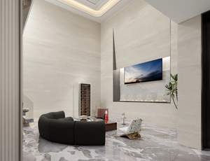 Losas Grandes de Mármol <span class=keywords><strong>Santoro</strong></span> para Decoración del Hogar, Mesa de Comedor, Cocina, Baño, Encimeras de Piedra Natural - Product Image 3