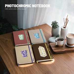 Desain Baru Karton Susu dan Biji Kopi Notebook Fotokromik - Product Image 1