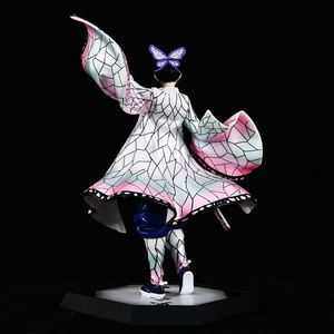 Figuras de anime de Kochou <span class=keywords><strong>Shinobu</strong></span>, nuevo estilo, 31cm, nueve pilares, columna de gusano de postura de pie, demonio asesino, 2023 - Product Image 4