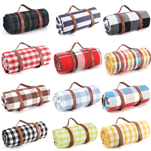 Esterilla de Picnic Portátil Impermeable de TPU Ligera <span class=keywords><strong>y</strong></span> Resistente a la Humedad, con Correa de Cuero Acrílico Esponjoso, <span class=keywords><strong>para</strong></span> 4 Estaciones, Camping <span class=keywords><strong>y</strong></span> Parque - Product Image 2