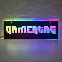 DakeSign Factory OEM Enseignes publicitaires lumineuses 3D LED en acier inoxydable couleur intégrale, panneau lumineux extérieur IP65