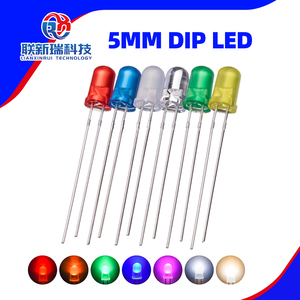 Lentille de dôme 3MM/5MM DIP Lampes <span class=keywords><strong>LED</strong></span> à trou diffus Lumière <span class=keywords><strong>LED</strong></span> ronde - Product Image 3
