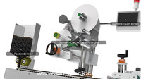 Máquina Etiquetadora Horizontal de Alimentación Automática |   para bolígrafos, lápices, crayones, ampollas |   Fábrica con 23 Años de Experiencia