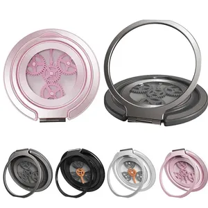 ขาตั้งโทรศัพท์มือถือแบบหมุนได้ 360 องศา NEW Star Wheel ปรับระดับได้ ใช้ได้กับทุกรุ่น พร้อมที่หนีบนิ้ว - Product Image 2