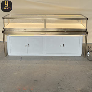 Mostrador de Exhibición de Joyería Personalizado Directo de Fábrica en China con Diseño de Mostrador para Vitrinas de Joyería - Product Image 3