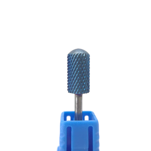 Fraise à ongles en carbure de tungstène à revêtement arc-en-ciel, à tête ronde lisse, pour le retrait de gel et d'acrylique, compatible avec les machines <span class=keywords><strong>Dremel</strong></span> - Product Image 5