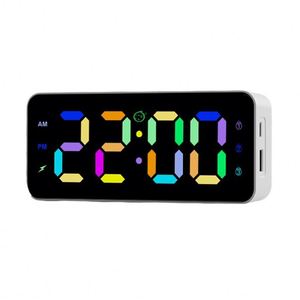 Color-changing <b>Digital</b> <b>Clock</b> Seat <b>Clock</b> Desktop Alarm <b>Clock</b> - Product Image 5