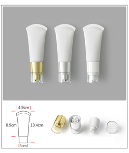 Private Label 40ml White Matte Cosmetic <b>Squeeze</b> Soft Tube Packaging Sunscreen Tube Body Cream Lotion <b>Plastic</b> Screw Cap 40g - Product Image 3
