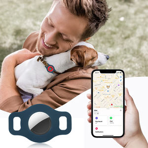 Funda protectora personalizada con etiqueta de aire para collar de mascotas, funda de rastreador de silicona con etiqueta de identificación antipérdida para <span class=keywords><strong>Apple</strong></span> AirTags - Product Image 1