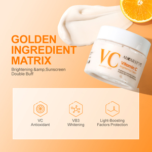 Vitamin C Kem làm sáng nhãn hiệu riêng hữu cơ tối tại chỗ Remover chống lão hóa giữ ẩm Làm Trắng Mặt Kem - Product Image 3