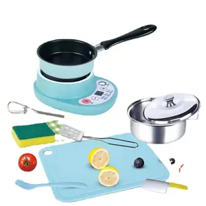 Детская миниатюрная кухонная игрушка для приготовления еды, Детская домашняя электрическая кухонная посуда, игрушка для ролевых игр