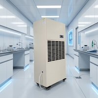 Déshumidificateur industriel robuste de type armoire 240L/jour, sécheur d'air, absorbeur d'humidité pour entrepôt et usine