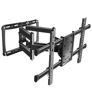 Full Motion Wall Lcd Frame Tv Mount 90kg Stand 42"-84" Up And Down Vesa Tv Mount 600x400 Base Tv