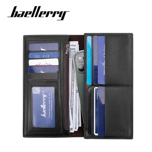 Baellerry <b>Men's</b> Long <b>Wallet</b> Multi-card Slot Bi-fold Zipper <b>Wallet</b> Everyday Use - Product Image 2