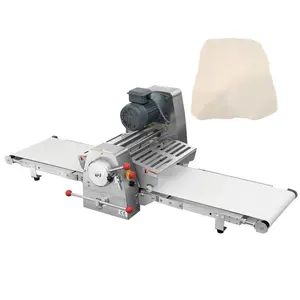 Customizabed Phyllo Dough Sheeter Conveyor Wide 500Mm Pastry Puff Rolling Machine