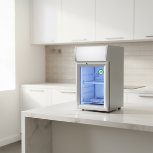 Réfrigérateur portable compact à affichage numérique à refroidissement direct Nuelead NE-25CL avec serrure pour voiture et usage domestique - Product Image 1