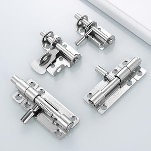 होहे 304 स्टेनलेस स्टील बाएं हाथ से चोरी विरोधी फर्नीचर बोल्ट पंच-मुक्त पैडलॉकच लकड़ी - Product Image 3