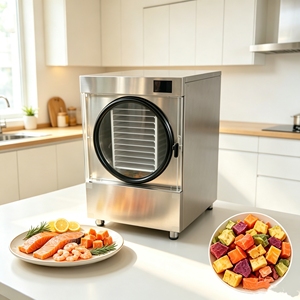 Deshidratador de Alimentos para Cocina Doméstica, 20 kg/h, Secador por Congelación al Vacío, Juego Completo de Bomba, Deshidratador de Alimentos Multifuncional - Product Image 1