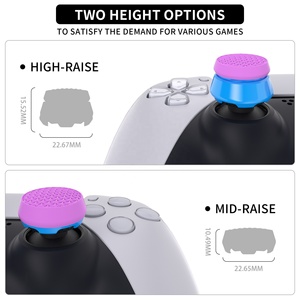 PlayVital Thumbs Pro ARMOR Thumbstick <b>Grips</b> Extender Analog Stick Joystick Covers for PS5 <b>Controller</b> - Product Image 3