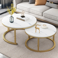 Table basse unique en bois et fer avec plateau en marbre, prix bas, best-seller, salon