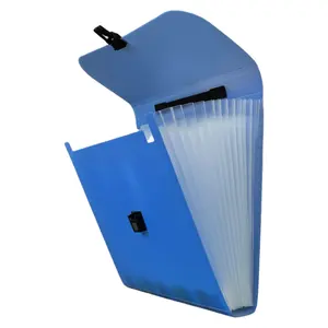 Portafolio Expandible Tamaño Carta con Asa y Cierre, Clips para Documentos - Product Image 1