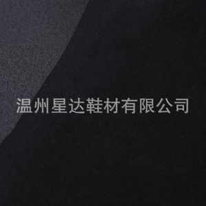 หนังสังเคราะห์ PU แบบปัดเงา ผิวสัมผัสคล้ายหนังกลับ  พร้อมแผ่นรองหลังแบบไม่ถักทอ สำหรับรองเท้า สีพื้น - Product Image 4