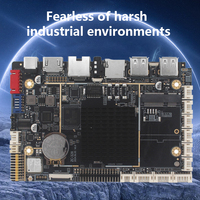 HP-328 carte mère android Rockchip RK3288 CPU 2G/4G/8G/16G RAM HD-MI LVDS EDP 6 * USB 2.0 4 * COM 1 ou 2 LAN pour android mini pc