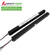 277Vac Triac & 0-10V 5 en 1 gradation tension constante alimentation LED 48Vdc LED Driver 96W pour piste magnétique lumière LED