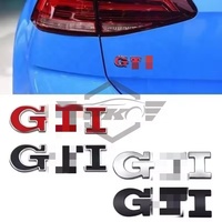 Umgebautes 3D-Metall-Autoemblem für Kofferraum und Kühlergrill für Volkswagen GTI VW Polo Golf 4 5 6 7 R400 TCR MK2 MK4 MK5 MK6 MK7 GTD