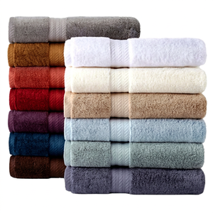 Cheap <b>White</b> 100% Cotton Hotel <b>Towels</b> For Wholesale - Product Image 1