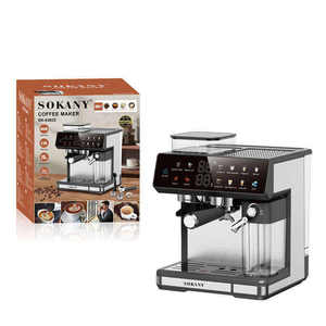 Portable <b>Automatic</b> Espresso <b>Coffee</b> <b>Machine</b> Stainless Steel Touch Screen Froth 20 Bar Brew Household 20 Bar Ensures Rich - Product Image 4