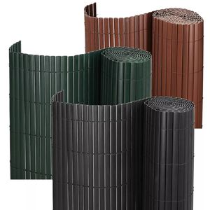 Cane Garden Screening Fencing Screen <strong>Fence</strong> Panel <strong>Roll</strong> Artificial <strong>Bamboo</strong> PVC Plastic Pvc Coated Customized 600 <strong>Rolls</strong> Freely 0.4mm - Product Image 4