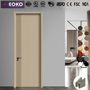 Puerta de Madera de Ingeniería Impermeable EOKO para Habitaciones de Condominios, Estilo Shaker, Suministro a Granel, Acabado Imprimado - Product Image 2