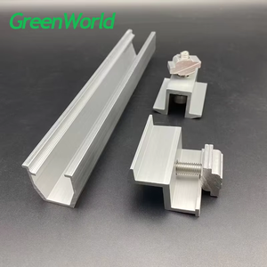 Système de fixation solaire à bas <span class=keywords><strong>prix</strong></span>, pince intermédiaire en aluminium - Product Image 3