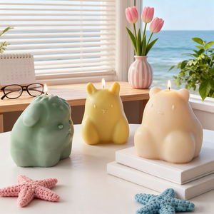 J10-488 özel DIY Shar Pei köpek kedi süt jöle kalıp pişirme silikon kek kalıp karikatür süt ejderha puding mus kalıp - Product Image 6