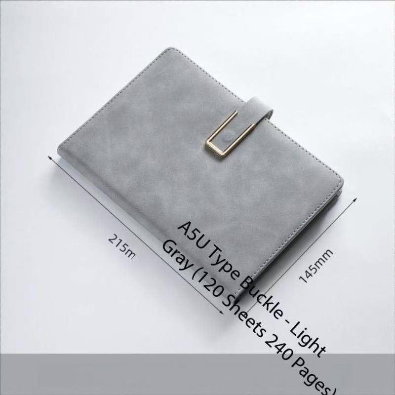 Hebilla en forma de U gris
