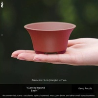 Mini pots de fleurs en résine pour succulentes, design minimaliste à base d'eau, pour usage au sol dans les centres commerciaux, jardinières durables pour cactus et bonsaïs