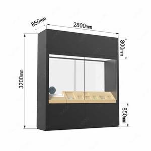 เป็นมิตรกับสิ่งแวดล้อมไม้เชิงพาณิชย์เฟอร์นิเจอร์<span class=keywords><strong>ตู้</strong></span>แสดงพิพิธภัณฑ์แจกันจีน<span class=keywords><strong>โบราณ</strong></span>สะสมตู้<span class=keywords><strong>โชว์</strong></span>แก้วพร้อมไฟ LED - Product Image 3