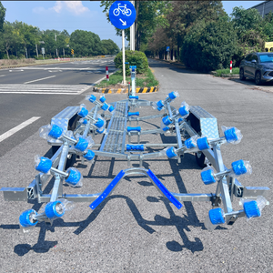 <span class=keywords><strong>Remolque</strong></span> de <span class=keywords><strong>barco</strong></span> de eje tándem de <span class=keywords><strong>2</strong></span> toneladas de 7,3 metros de servicio pesado - Product Image 3