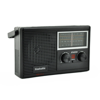 Panneau solaire portable de charge DC Makula Simbable ST-6530S, charge solaire portable, radio FM MW SW à 3 bandes avec poignée portable