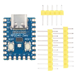 Rp2040-Zero mâm xôi Pi vi điều khiển Pico mô-đun bảng phát triển lõi kép vỏ não M0 + Bộ xử lý 2Mb Flash SMD gói - Product Image 1