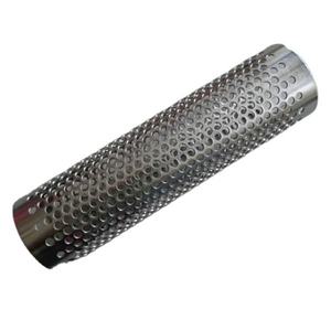 Tuyau rond en acier inoxydable 304 316 de haute qualité, filtre de 40 mm, tube métallique perforé pour échappement, meilleur prix - Product Image 4